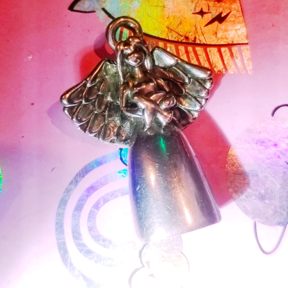 Sterling Silver Angel Pendant